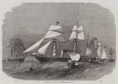 Vessels of the New Imperial Chinese Squadron by Edwin Weedon